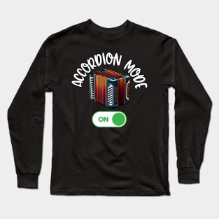 Accordion Long Sleeve T-Shirt